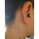 Ear cuffs (кафф) Ариадна цвет серебро