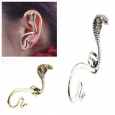 Ear cuffs (кафф) Кобра нападающая ,цвет серебро