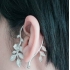 Ear cuffs (кафф) Роза фото пирсинг 1