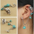 Ear cuffs (кафф) Слон, цвет серебро