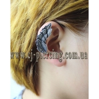 Пирсинг Ear cuffs (кафф) Листья производства Гонконг  