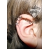 Ear cuffs (кафф) Змейка белая фото пирсинг 1