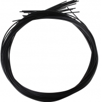 Пирсинг ПТФЕ 1,2 мм нужной длины (длина в мм), цвет BK (черный) производства Thailand  