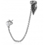 Ear cuffs (кафф) Крыло с пусетом / мед. сталь