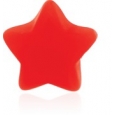 Аксессуар на шарик штанги для пирсинга языка - Звезда светящаяся силикон / разные цвета