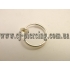 Обманка кольцо сталь, 1 шт. фото пирсинг 4