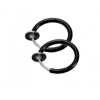 Пирсинг Обманка кольцо сталь анодирование черный, 1 шт. производства США  