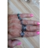 Комплект колец на пальцы и фаланги пальцев Boho стиль серебро / 7 штук фото пирсинг 3