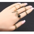 Комплект колец на пальцы и фаланги пальцев Boho стиль антик золото / 8 штук фото пирсинг 6