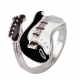 Кольцо Гитара эмаль , размер 16,18,19