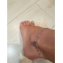 Браслет на ногу Нимфа / цвет серебро антик фото пирсинг 1