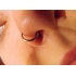 Кольцо в нос мед.сталь 0,8 мм /эконом фото пирсинг 5