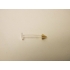 Лабрет 1,2 мм биофлекс с конусом позолота 18 карат  / 1,2*12(..6)*3 фото пирсинг 1