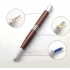 Ручка манипула для микроблейдинга Дуэт красный Professional / две цанги фото пирсинг 3