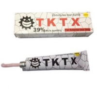 Пирсинг Крем "TKTX" белый 39% анестетик 10 гр.  производства США  