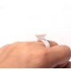 Емкость для пигмента (капс) - кольцо на палец