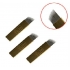 Иглы для микроблейдинга PCD плоские №14 "золото" пайка диагональ фото пирсинг 3