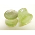Плаг камень флюорит зеленый 11 мм фото пирсинг 3