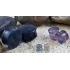 Плаг камень флюорит радуга 8 мм фото пирсинг 1